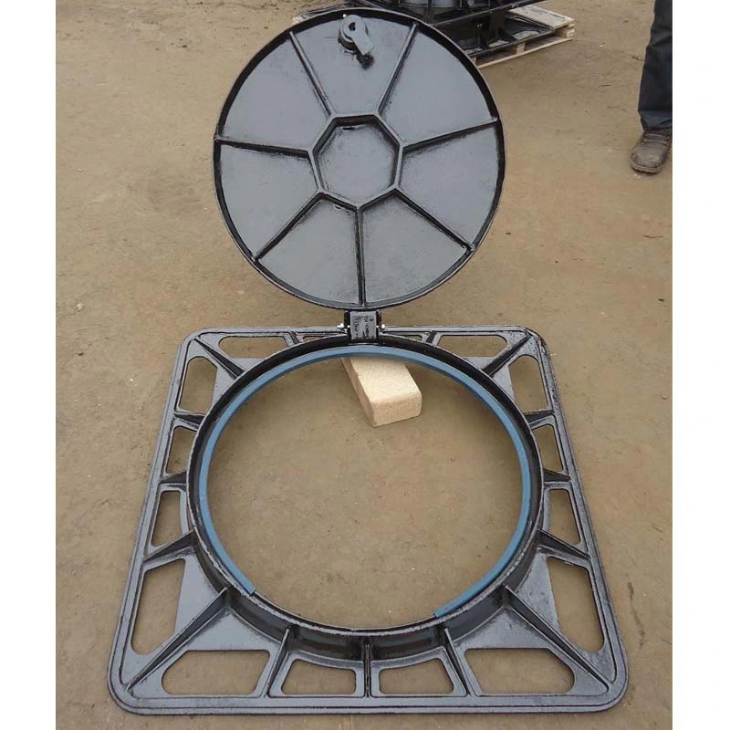 Round Ductile Cast Iron Manhole Cover and Drain Grating Well Cover Grid