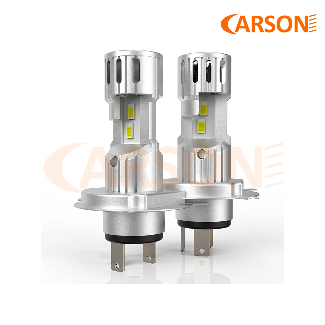 Carson N10-H4 1: 1 Halogen 5530 Chip LED Car Headlight with Mini Fan