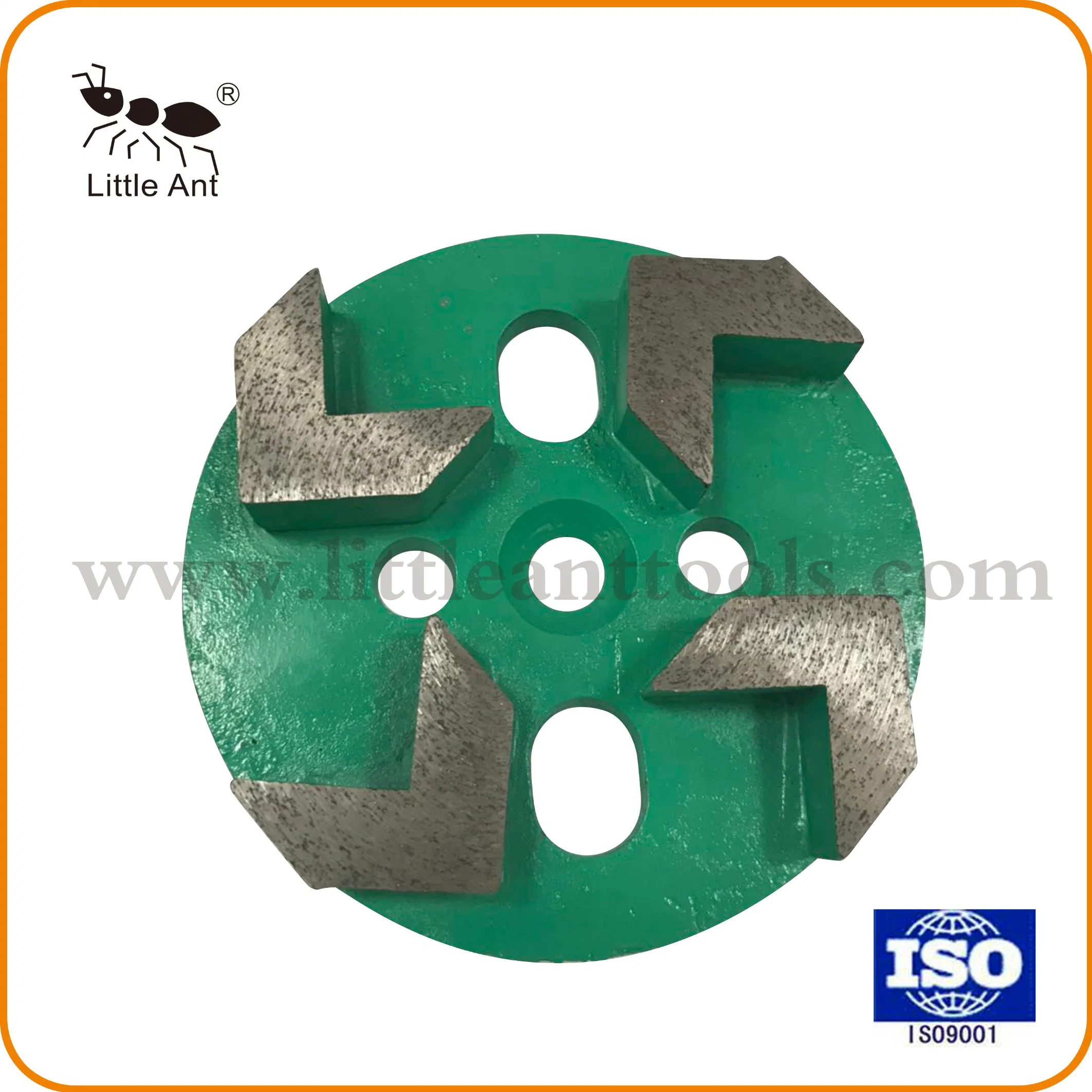 4"/100mm Metal Bond Diamond Segment Grinding Plate Abrasive Disk Hardware Tools for Concrete Stone