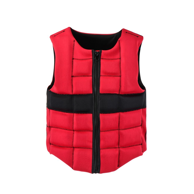 Warm Colorful Adult Unisex Lifesaving Emergency Rescue Neoprene Life Jacket