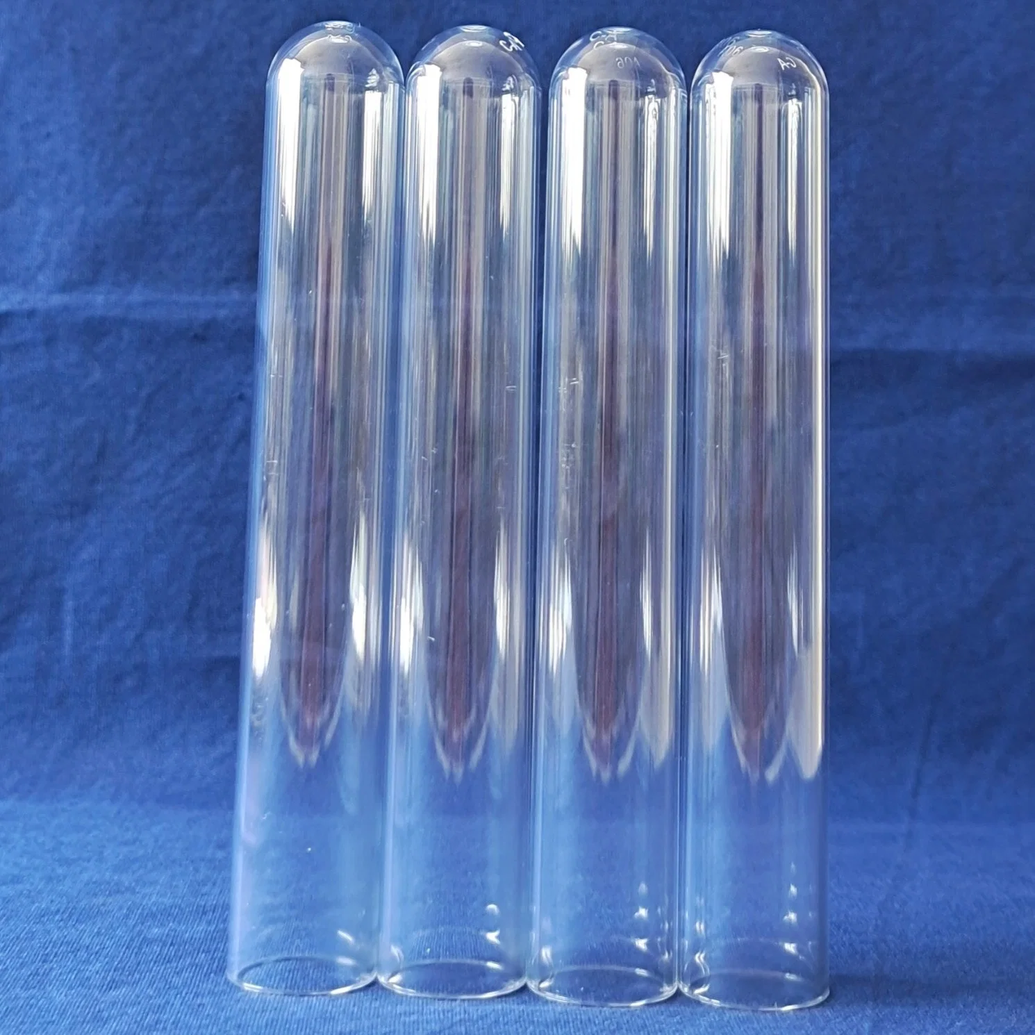 Single Layer and Double Walls Layers Pet Plastic Test Tube of Blood Collection Tube 13*75mm 13*100mm 16*100mm 16*120mm for Blood Collection Tube