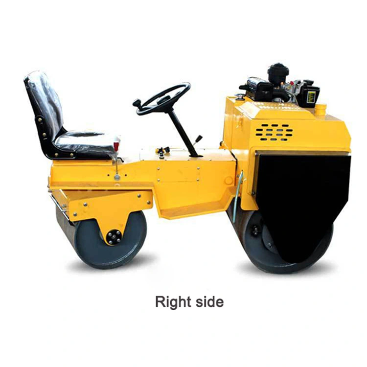 Walk Behind Double Drums Road Roller Mini Road Roller