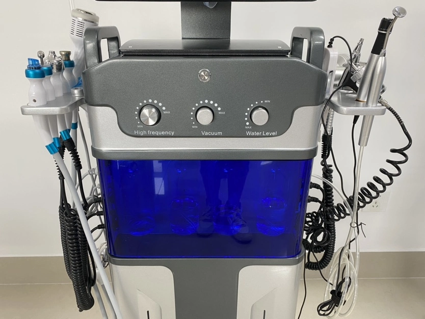 12 en 1 Microneedling Hydro Wonder Hydra Diamond Facial Machine Máquina de Dermabrasión