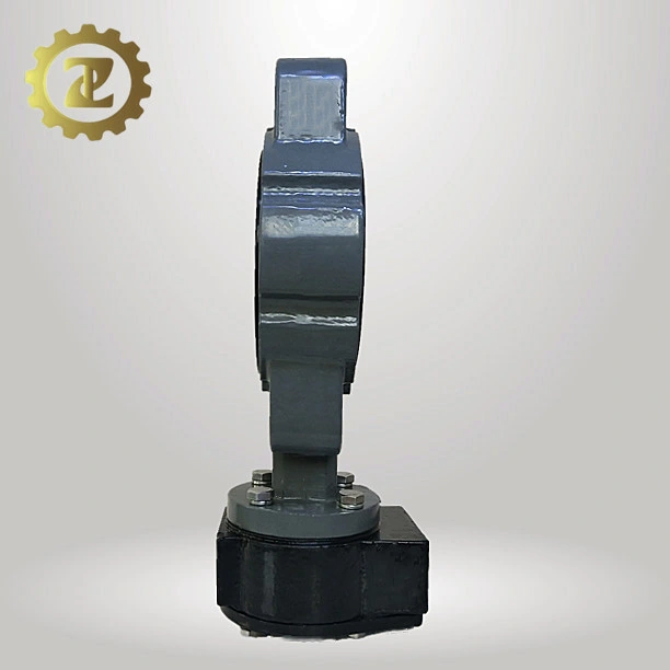 Zhv NBR EPDM Seated Carbon Steel Body Semi-Lug Butterfly Valve