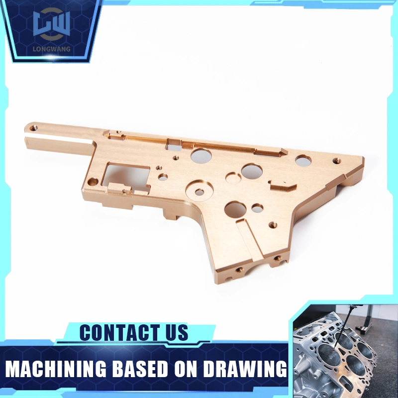 Precision Custom Metal Milling Anodized Brass Aluminum Turning Custom CNC Milling Parts