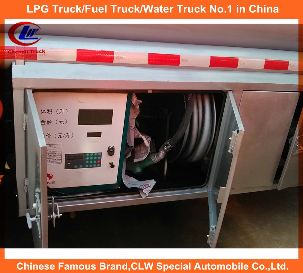 Oil Refilling Truck with 6000liters Fuel Dispenser Truck