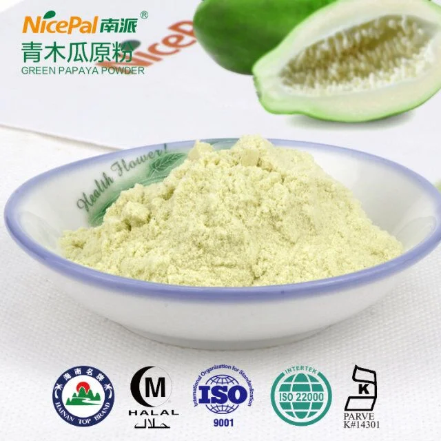 Fresh Natural Instant Juice Powder Green Papaya Fruit Powder