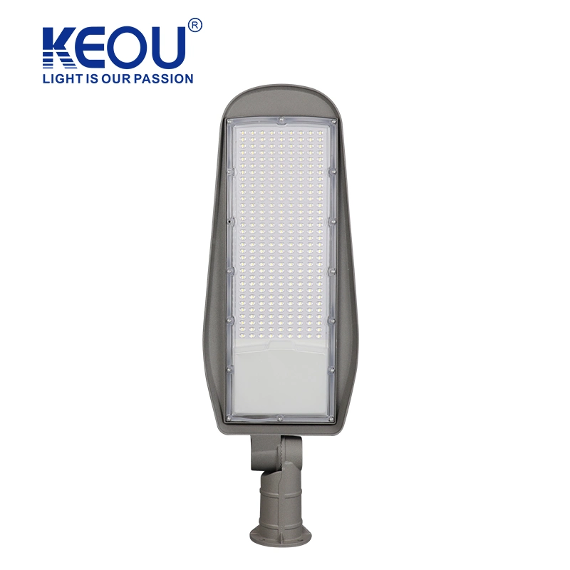 Keou Hot Selling Durable Plastic Lens IP65 Waterproof 200W Street LED IP65 Wholesale/Supplier Street Light Fixture