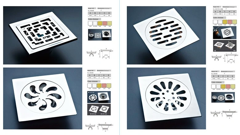 Stainless Steel Floor Drain for Bathroom