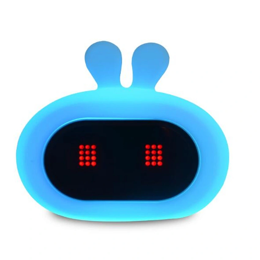 Desk Table LED Smart Night Light Decorative Digital LED Lamp Alarm Clock