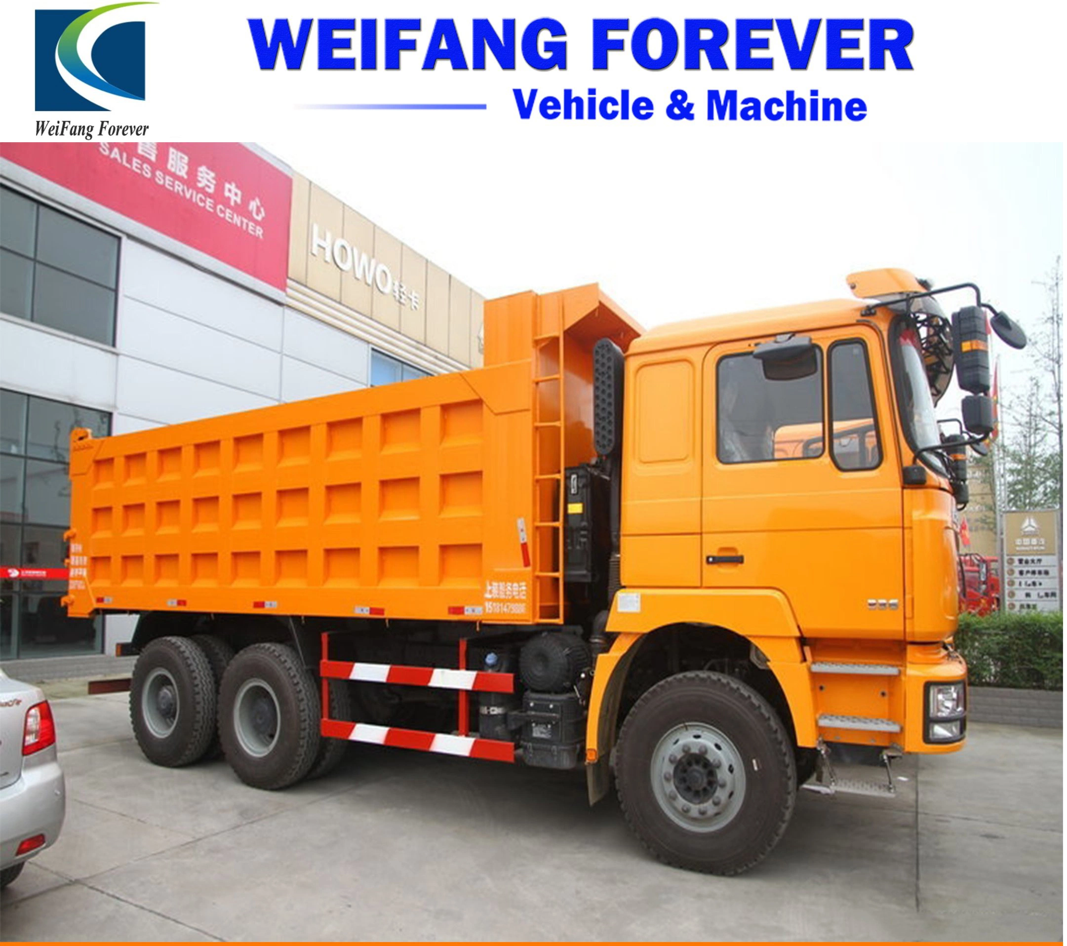 Gebraucht 30 Tonnen 40 Tonnen Dumper Verkauf, 10 Rad Shacman China Heavy Dump Truck