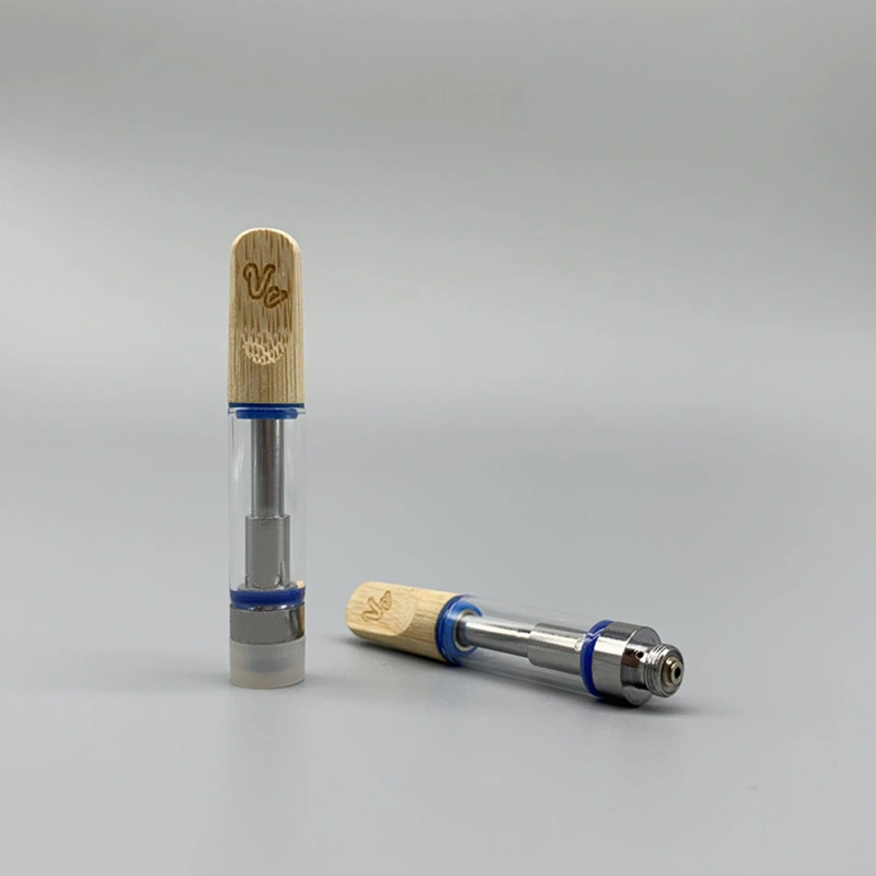 Wholesale/Supplier Wooden Drip Tip Carts Vape Pen Pressed Tips Ceramic Coil Cartridges No Leakage 0.5ml/0.8/1.0ml
