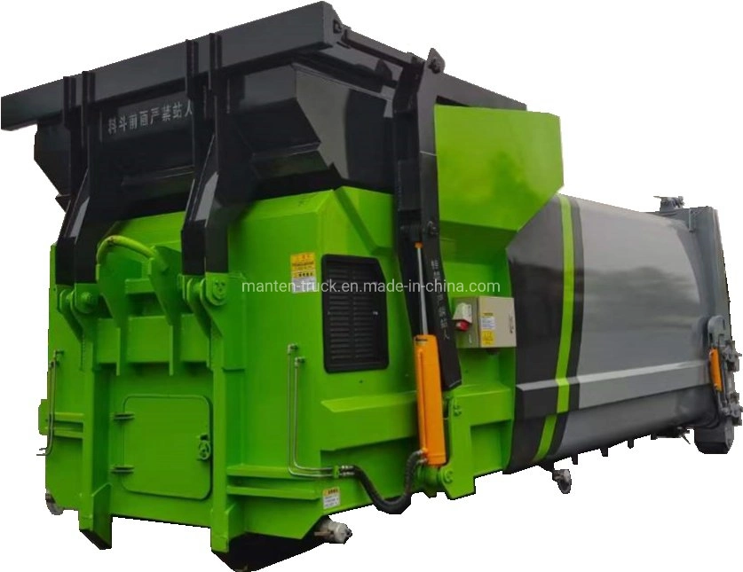 New Fashion 18m3 20m3 22m3 Match with Hooklift Garbage Truck Mobile Compression Garbage Container Price