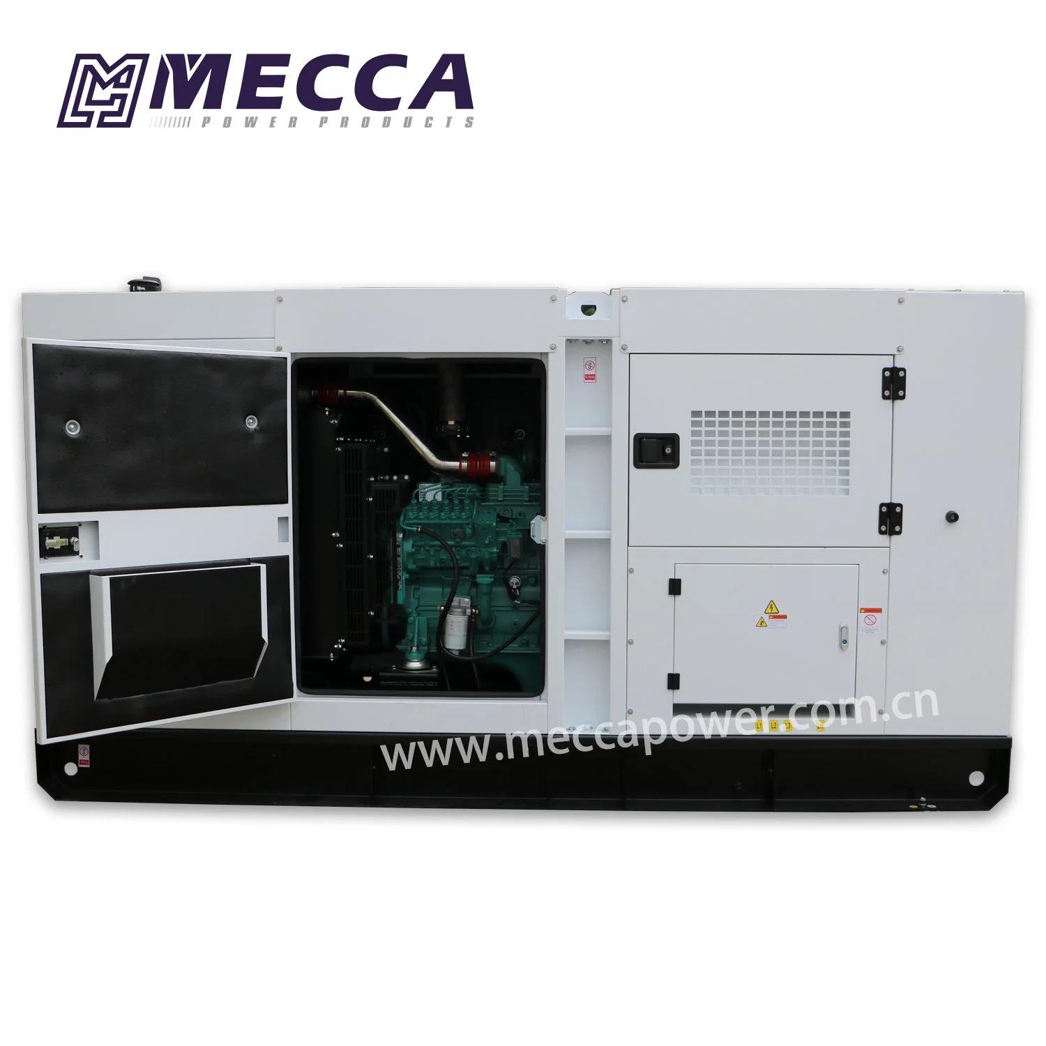 72.5kVA Soundproof Water Cooling Land Use Diesel Generator for Emergency