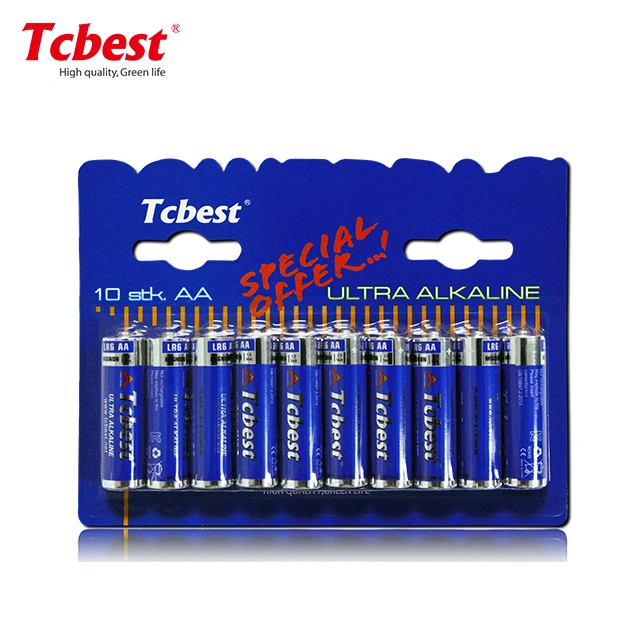 Tcbest/OEM batería seca Am3 tamaño AA LR6 Batería alcalina de 1,5V