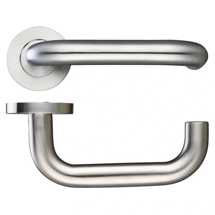 Stainless Steel Wooden Door Handle Interior Lever Handle