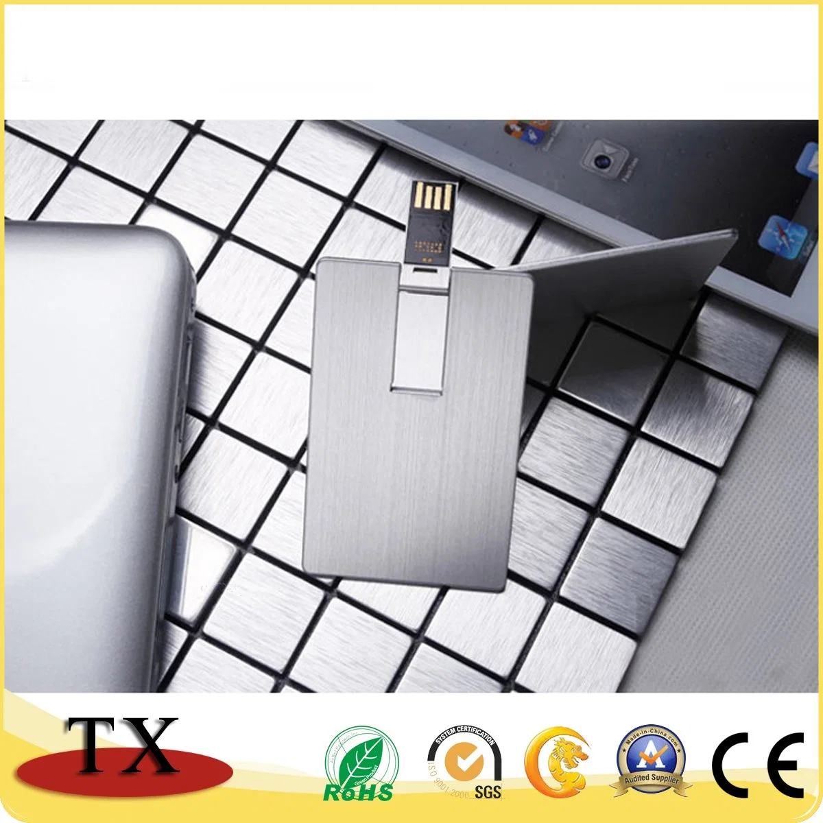 Aluminum Metal Card Creative Business USB