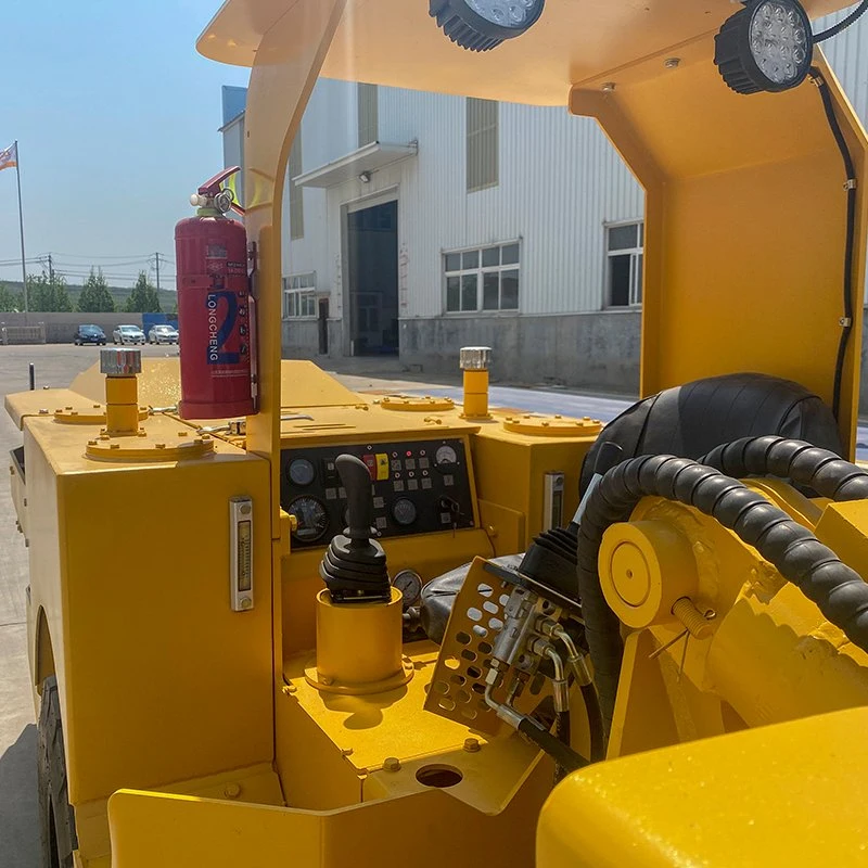 Incredibly durable mine scooptram WJ-0.6 iron mining load haul dump loader