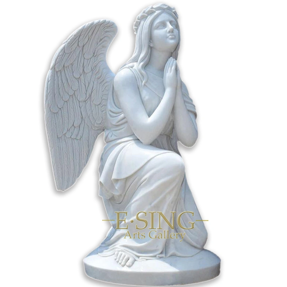 Best Quality Caved Angel Lady Monument