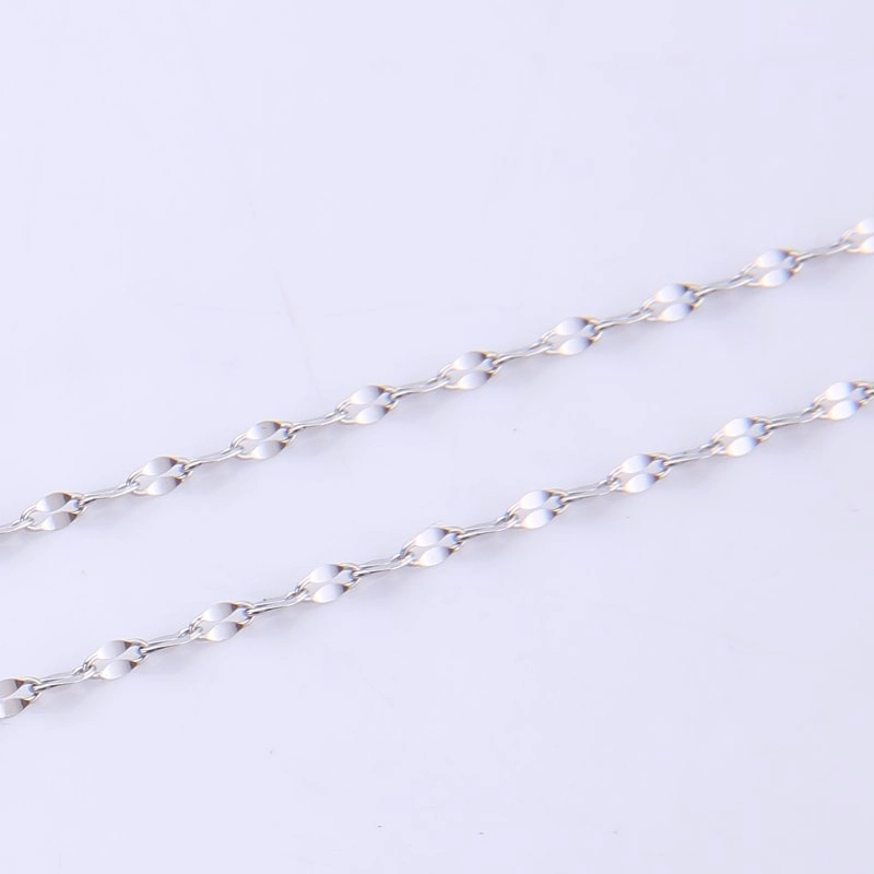 Hot Selling Gold Plated Accessories Stainless Steel Necklace Lip Chain for Women Fashion Jewelry