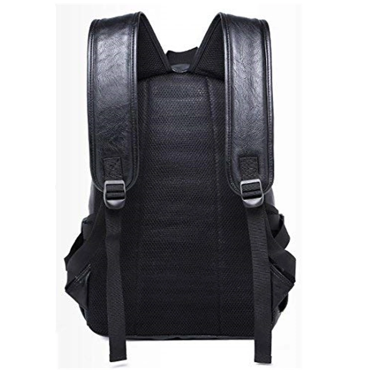 Fashion Waterproof PU Leather Casual Mochila Backpack Leather School Bags for Teenager