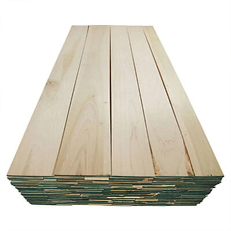 Prix bon marché acheter du bois de peuplier de feuille de bois Rectangle Log