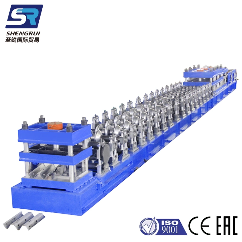 with CE/ISO9001 for Steel W/V Beam Traffic Barrier Roll Forming Machine