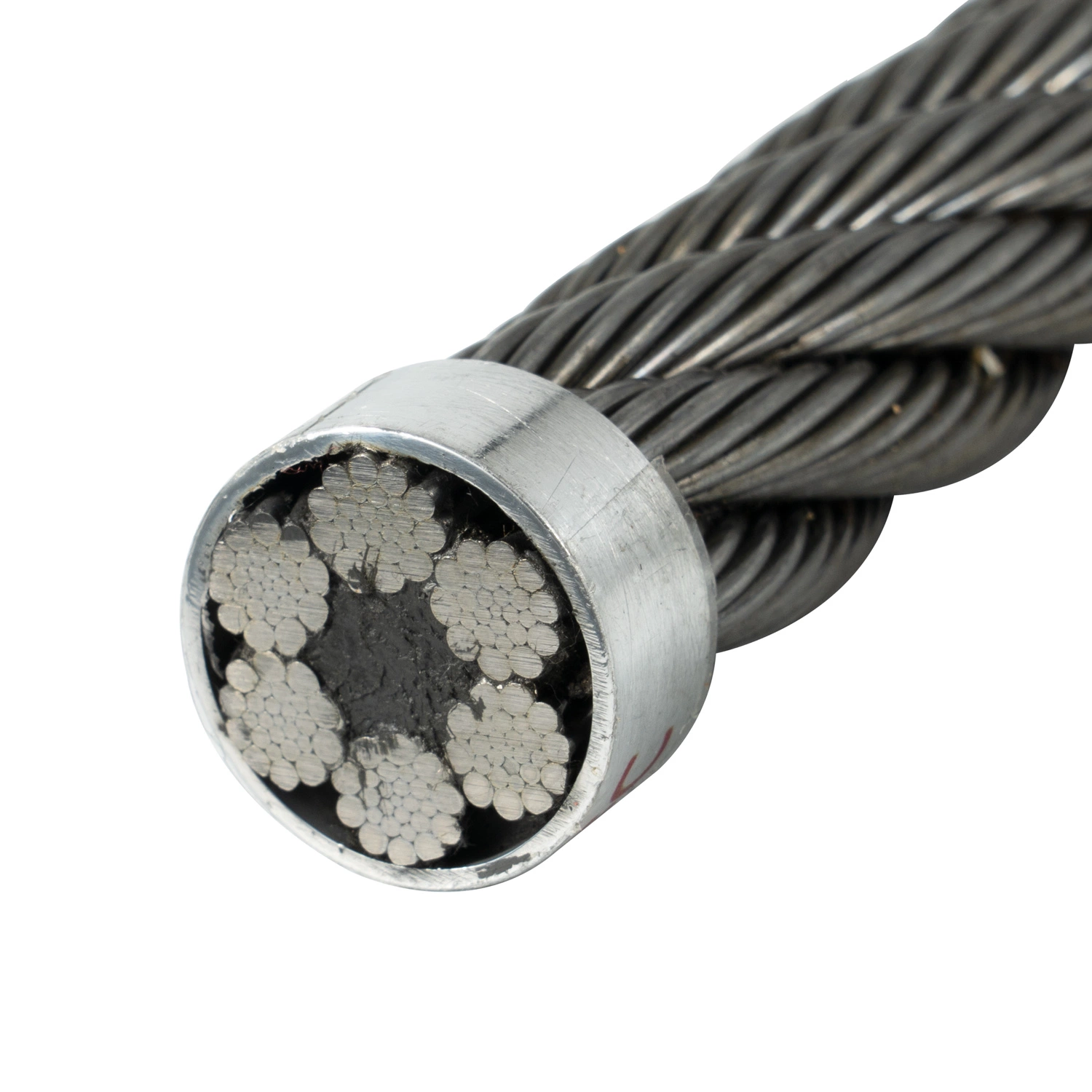 6X36WS+FC/Iwrc EN12385-4 Ungalvanize y Cable de acero galvanizado para la elevación