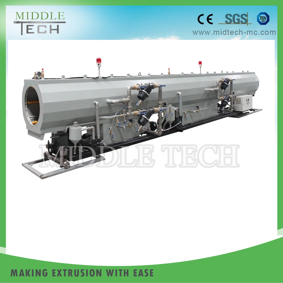 Machine Extrusion Manufacturer for Plastic HDPE/PE/PPR Electrical Conduit/Water Pipe