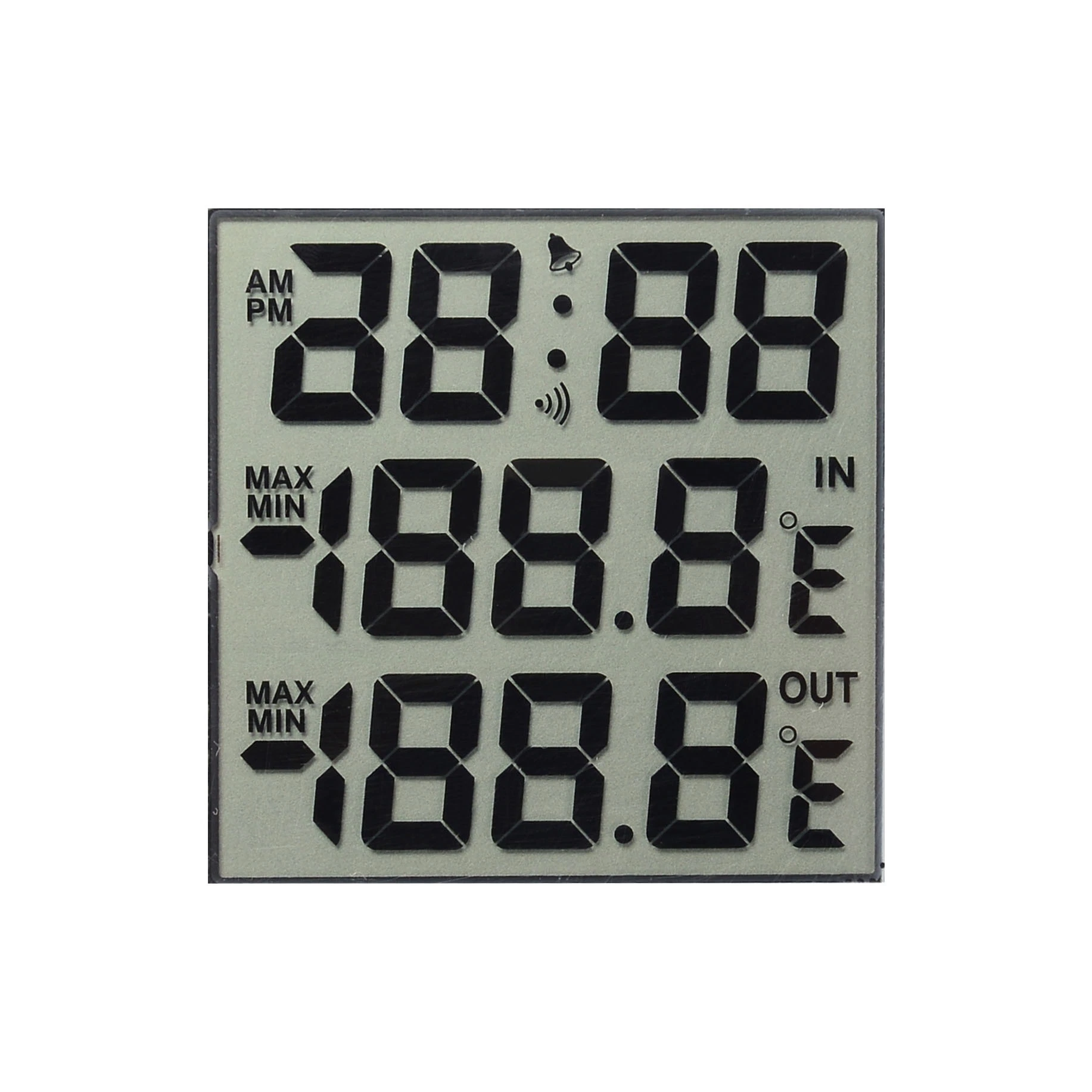 China Supplier Custom 7 Segment Transimissive Transflective Reflective Tn Stn Htn FSTN Glucose Meter LCD Display/LCD/LCD Panel/LCD Screen with Best Price