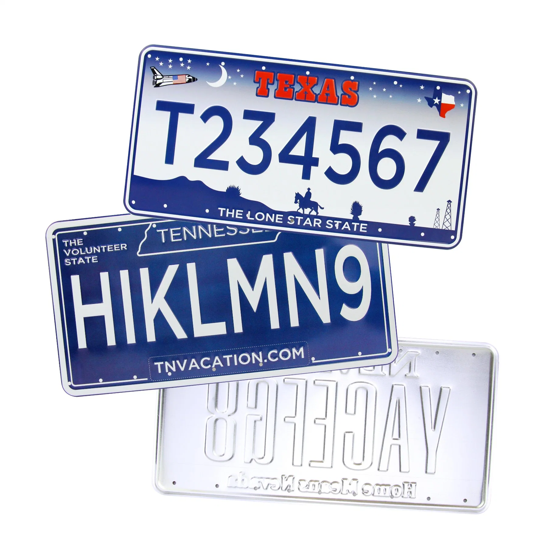 Canada Metal License Plate Bicycle License Plate Car Number Blank Promotional Reflective with OEM Logo License Plate Gift