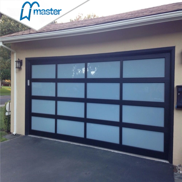 Wholesale/Supplier Aluminum 16X7 Tempered Glass Garage Door