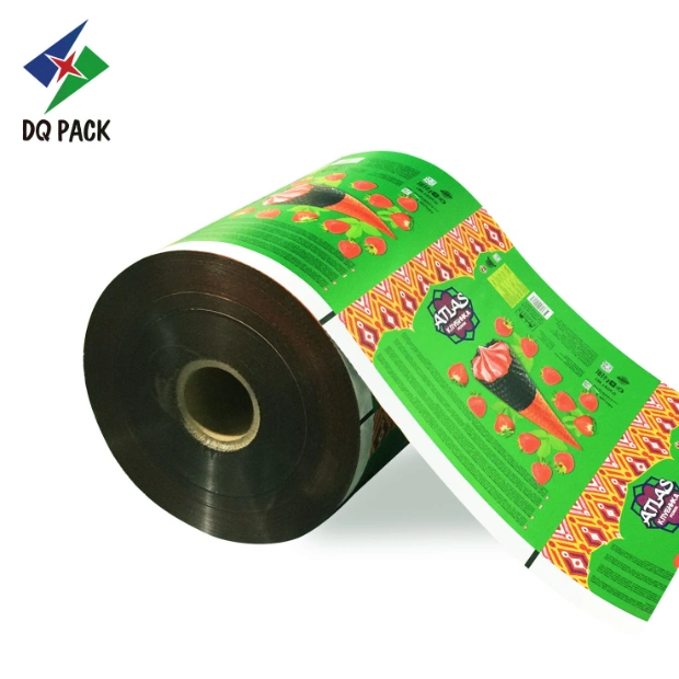 Dq Pack Sugar Plastic Film Candy Film Aluminum Foil Roll Stock Packaging Film