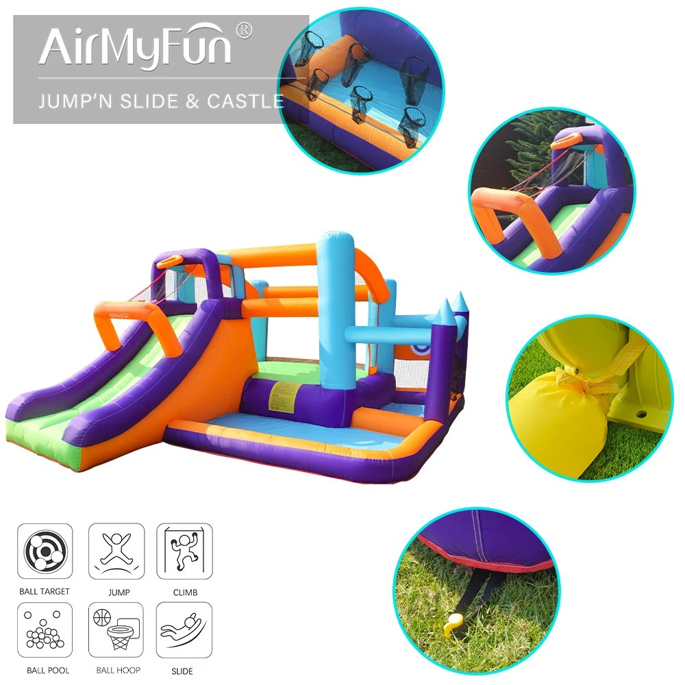 Almofada insuflável Bouncer encantador castelo insuflável para crianças de brinquedo inflável