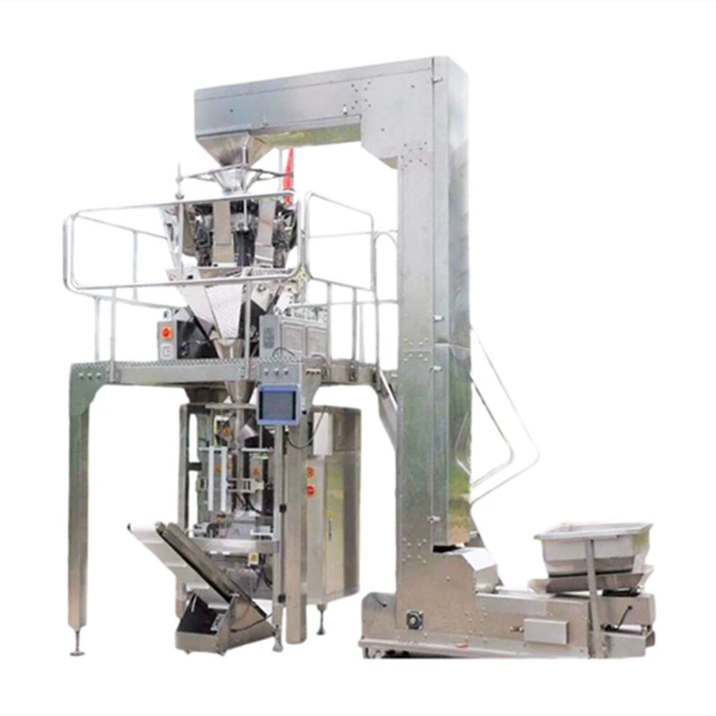 Chinese Manufacturer Automatic Potato Chips Granule Packing Machine with Electronic Scales