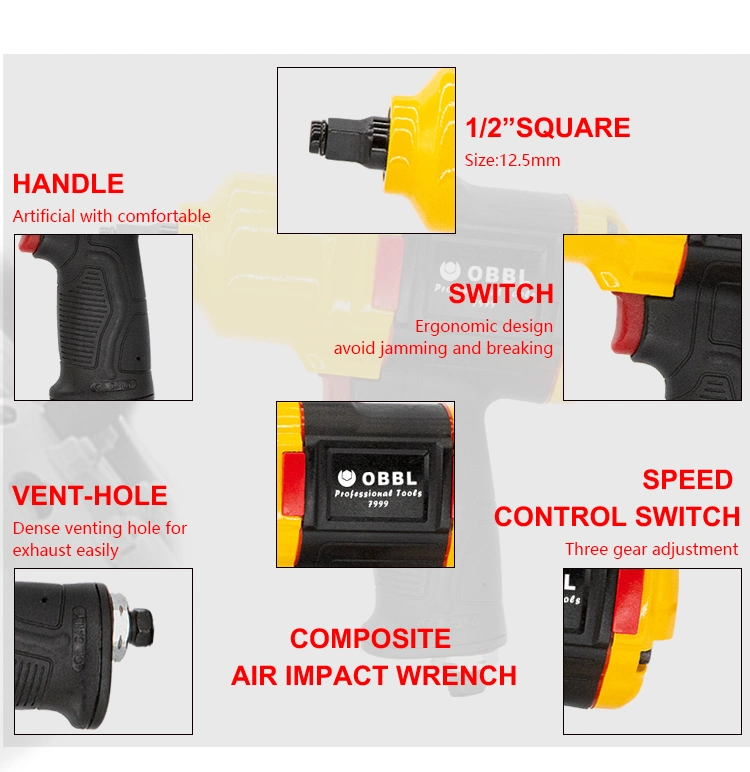 Obbl New High quality/High cost performance Professional Pneumatic Wrench