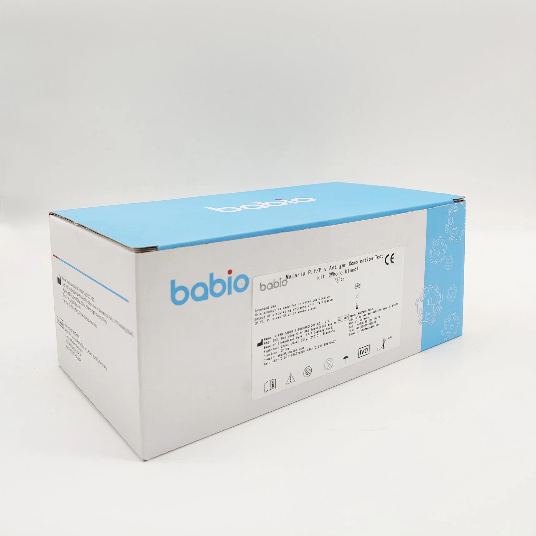 Malaria PF/PV Antigen Rapid Test Cassette Malaria PF Whold Blood Rapid Test Kits Suppliers