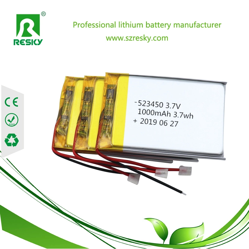 Polymer Lithium Batteries 703048 2s 7.4V 1000mAh for GPS