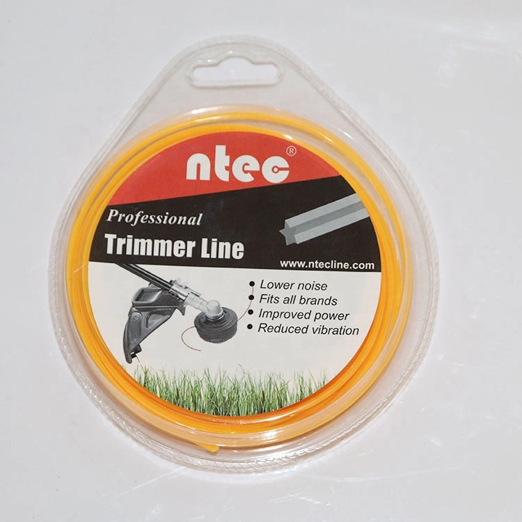 2.7mm Agriculture Nylon Brush Cutter Trimmer Line Trimmer String Cutting Grass Line Lawn Mower Hand Tool