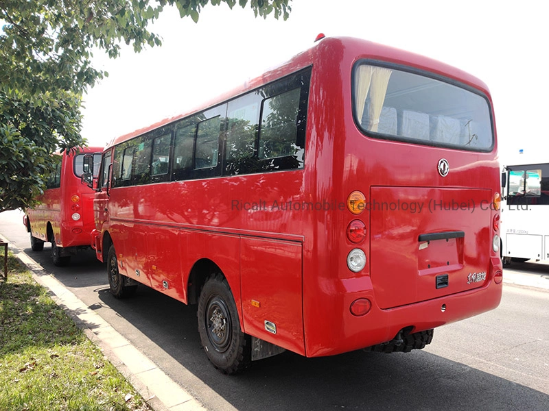 Chine 30 places hors route Bus de passagers, Mini bus de luxe 4X4