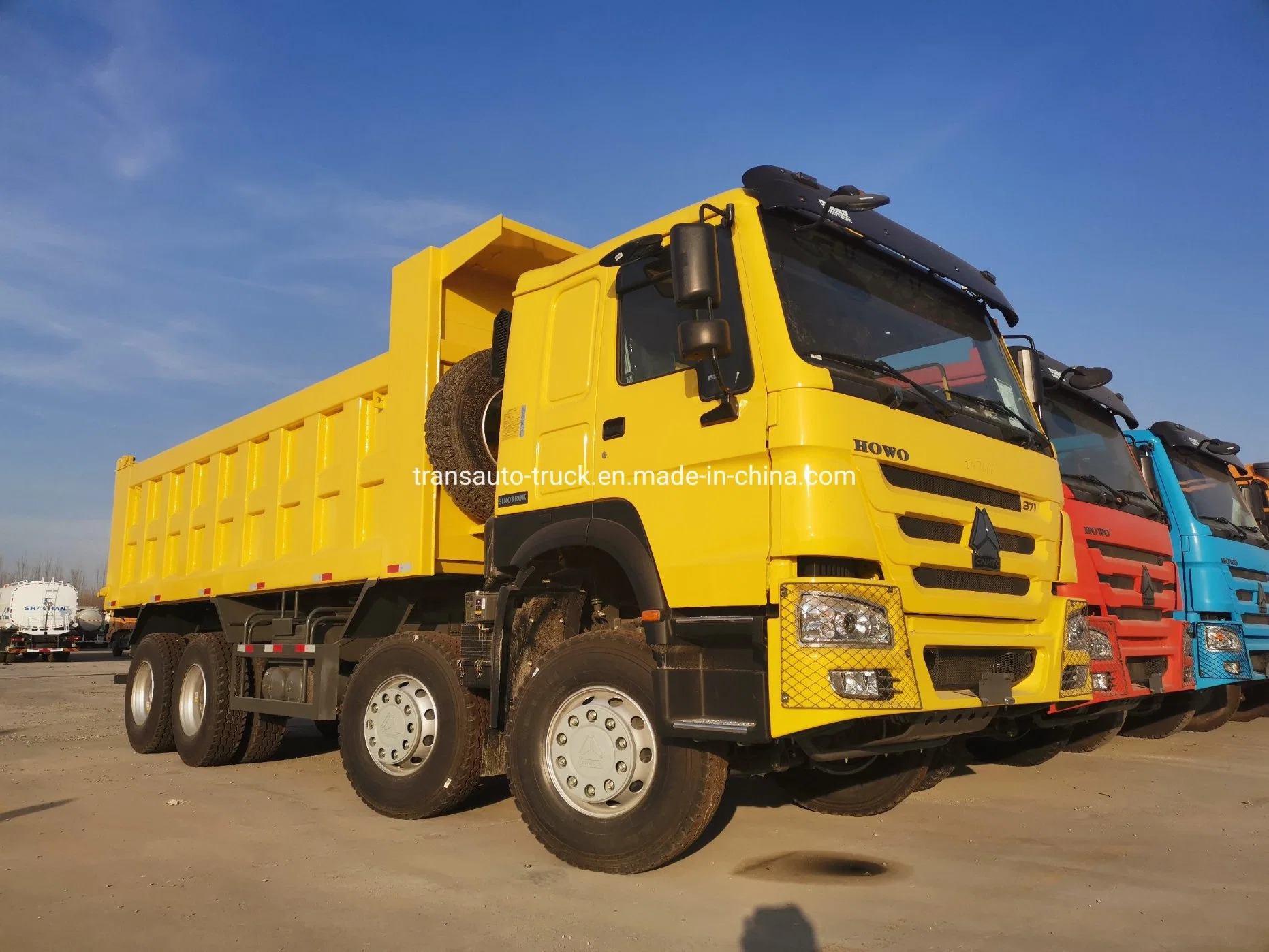 Sinotruk Heavy Duty 12 Wheels 8*4 40t-50t HOWO Dump Truck