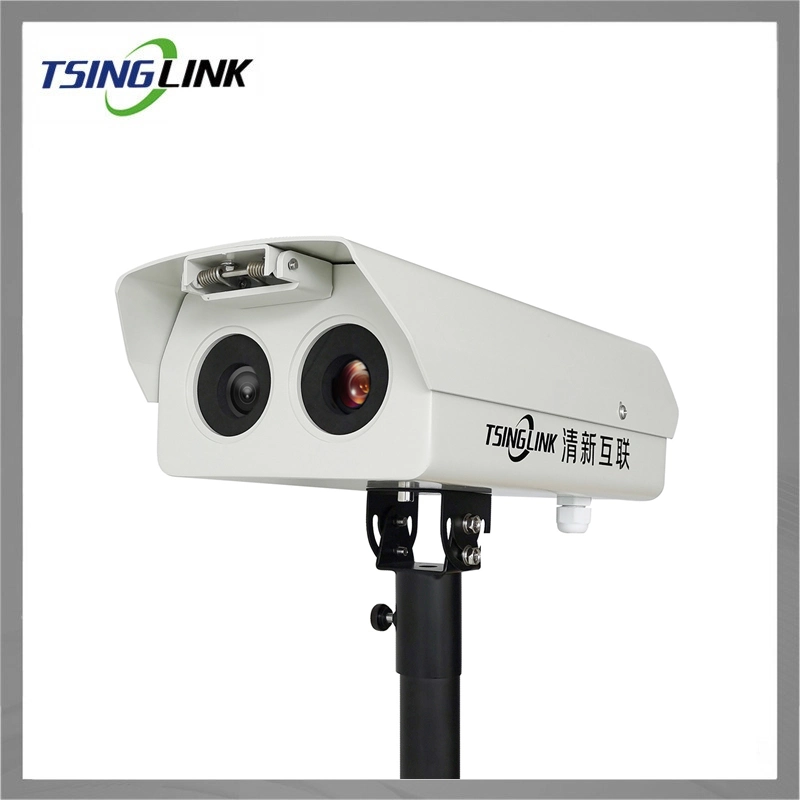 Face Recognition Bullet Body Temperature Measurement Infrared Thermal Imaging IP Camera