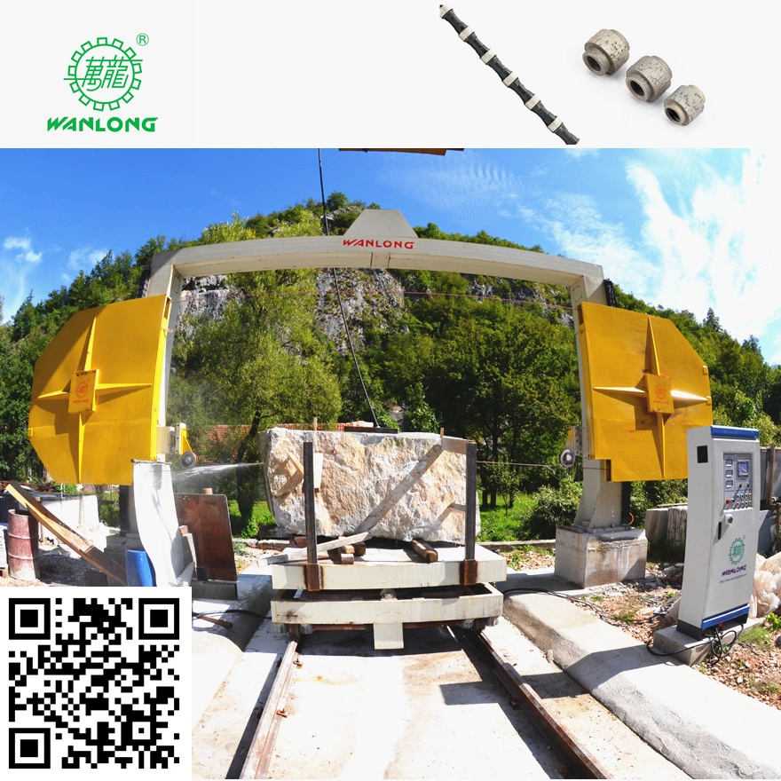 CNC Diamond Mono Wire Saw Stone Cutting Machine