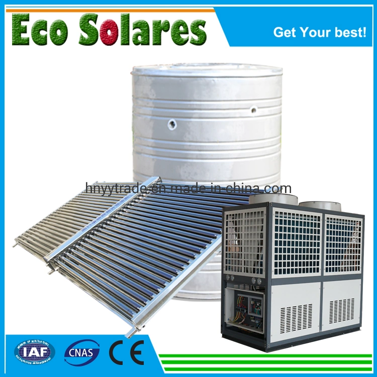 Solar Collector+ Air Source Heat Pump Hybrid Water Heating System