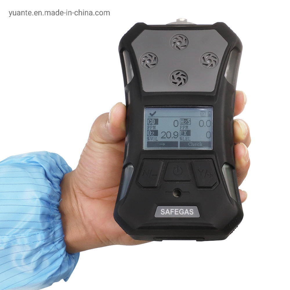 H2s Co O2 O3 de alarma de seguridad personal de varios combustibles detector de gas ozono