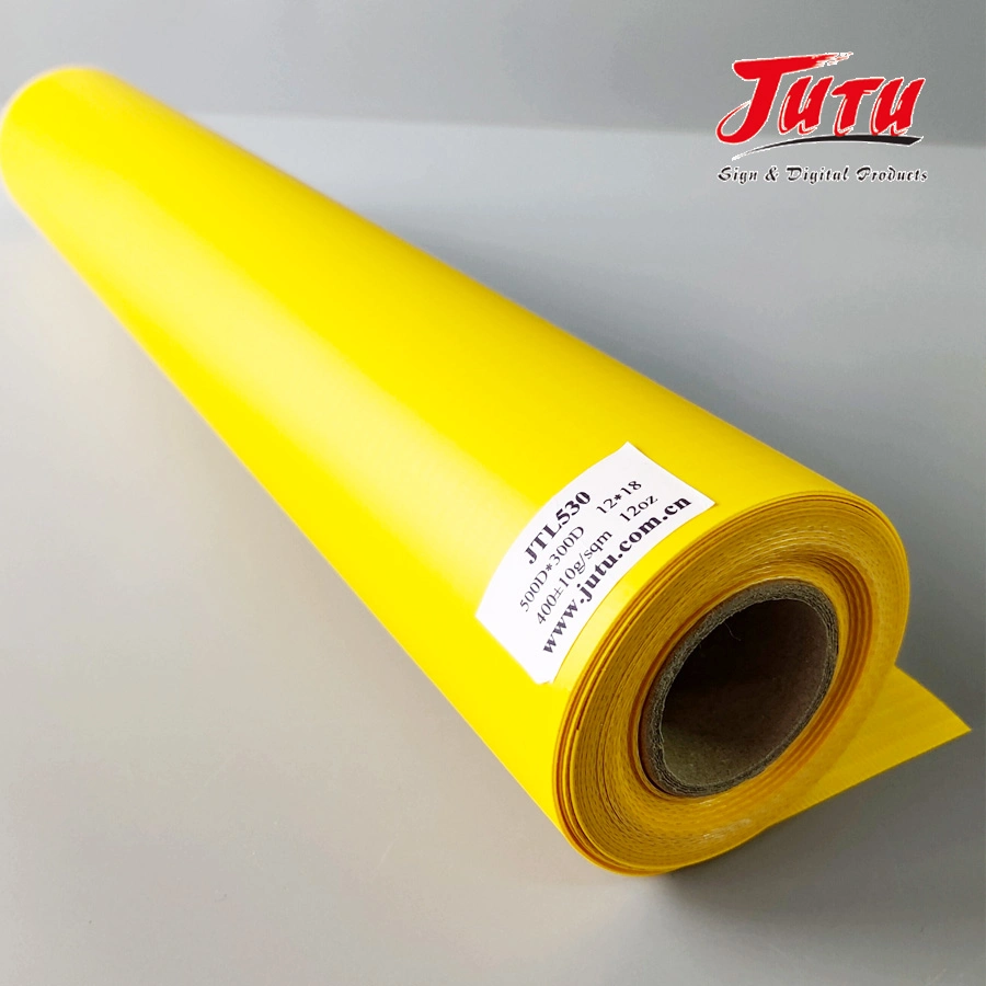 Jutu 260-500g Tent Fabric for Truck Cover High Performance PVC Tarpaulin