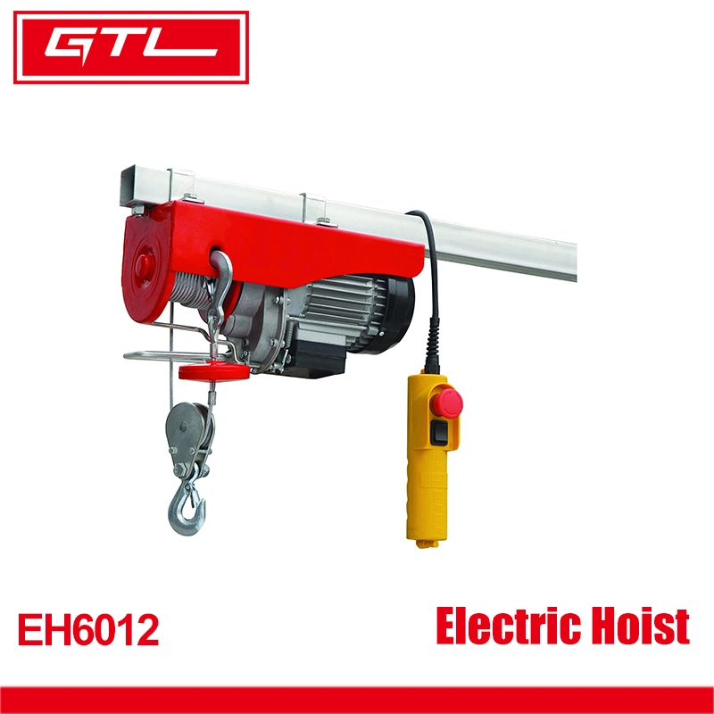 200/300/400/500/600/800/1000kg Lift Electric Hoist Overhead Crane Garage Ceiling Winch Wire Rope Hoist