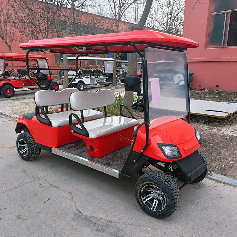 Golf Cart 2 4 6 8 Seats Wholesale/Supplier Electric Sightseeing Bus Golf Buggy Sightseeing Vehicle Electric Utility Golf Car Factory Yisen Auto