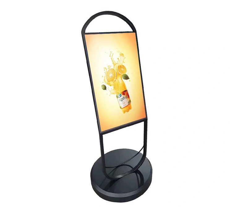 43inch Portable Digital Poster Android Network WiFi Floor Stand LCD Display Battery Powered for Retail/ Chain Stores