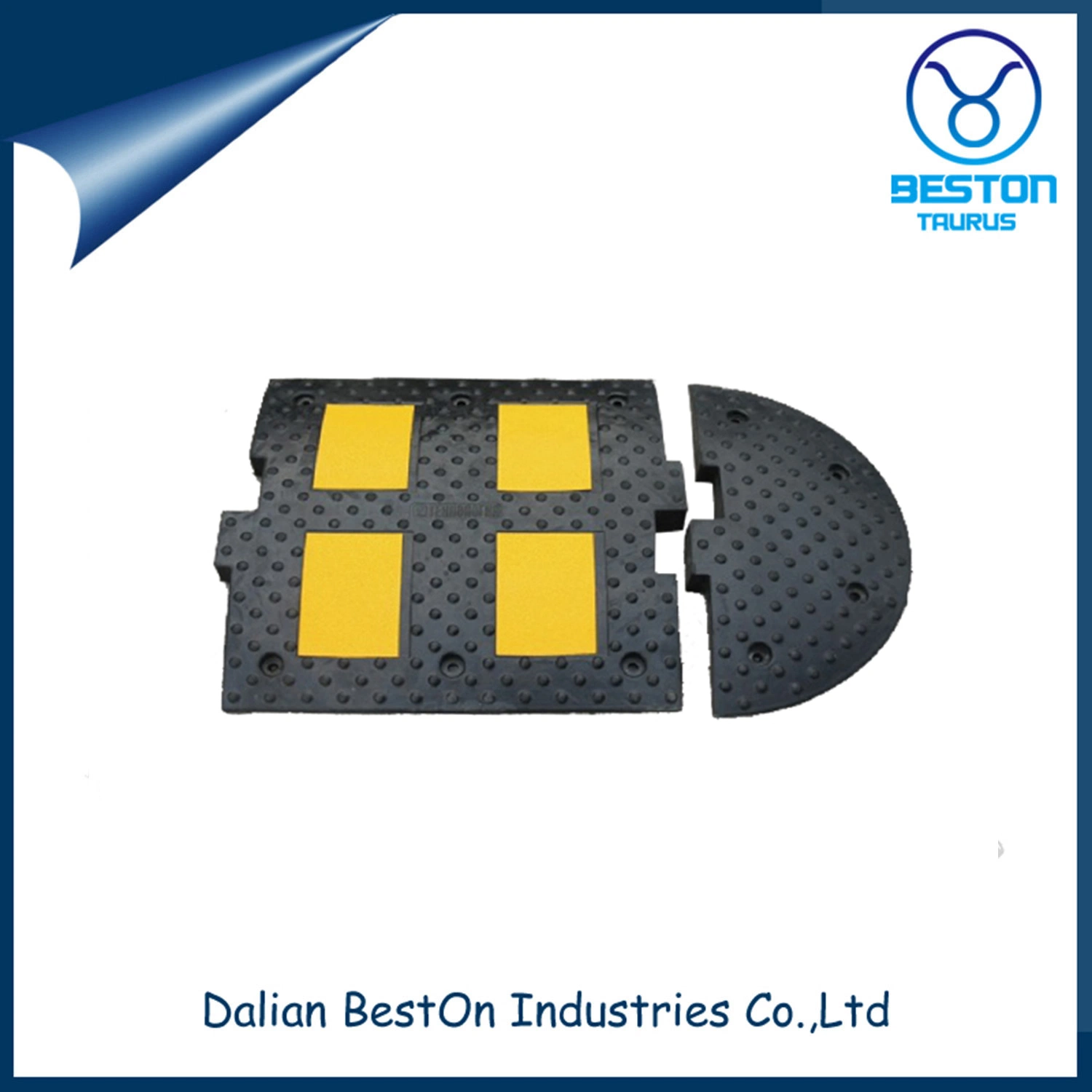 Rubber Speed Bumps / Rubber Speed Hump / Road Speed Ramp